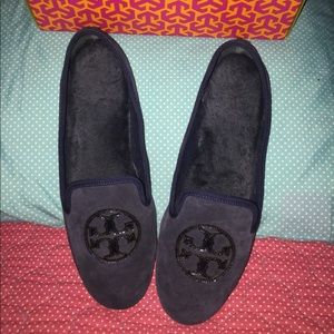 Tory Burch “Billy” suede shoes